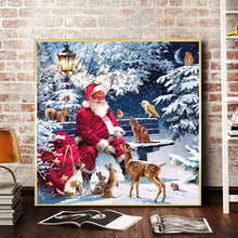 Load image into Gallery viewer, Diamond Painting - Full Round - Santa Claus (40*40CM)