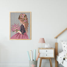 Load image into Gallery viewer, Diamond Painting - Partial Special Shaped - girl (30*40CM)