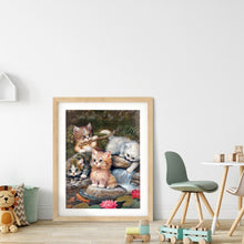 Load image into Gallery viewer, Diamond Painting - Full Square - cat (30*40CM)