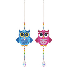 Load image into Gallery viewer, Crystal Light Catcher Diamond Painting Pendant Rainbow Chaser DIY Hanging