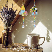Load image into Gallery viewer, Crystal Light Catcher Diamond Painting Pendant Rainbow Chaser DIY Hanging