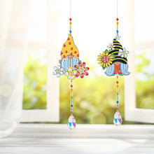 Load image into Gallery viewer, Crystal Light Catcher Diamond Painting Pendant Rainbow Chaser DIY Hanging