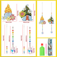 Load image into Gallery viewer, Crystal Light Catcher Diamond Painting Pendant Rainbow Chaser DIY Hanging