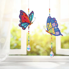 Load image into Gallery viewer, Crystal Light Catcher Diamond Painting Pendant Rainbow Chaser DIY Hanging