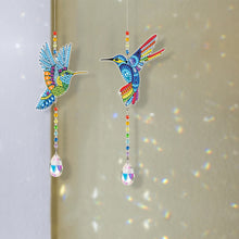 Load image into Gallery viewer, Crystal Light Catcher Diamond Painting Pendant Rainbow Chaser DIY Hanging