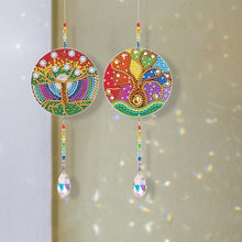 Load image into Gallery viewer, Crystal Light Catcher Diamond Painting Pendant Rainbow Chaser DIY Hanging