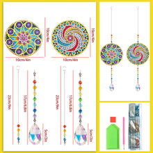 Load image into Gallery viewer, Crystal Light Catcher Diamond Painting Pendant Rainbow Chaser DIY Hanging