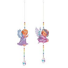 Load image into Gallery viewer, Crystal Light Catcher Diamond Painting Pendant Rainbow Chaser DIY Hanging