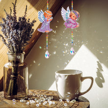 Load image into Gallery viewer, Crystal Light Catcher Diamond Painting Pendant Rainbow Chaser DIY Hanging