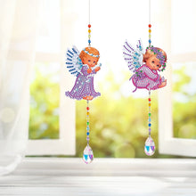 Load image into Gallery viewer, Crystal Light Catcher Diamond Painting Pendant Rainbow Chaser DIY Hanging