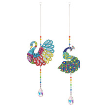 Load image into Gallery viewer, Crystal Light Catcher Diamond Painting Pendant Rainbow Chaser DIY Hanging
