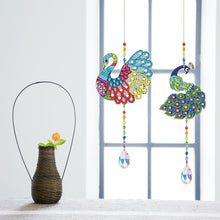 Load image into Gallery viewer, Crystal Light Catcher Diamond Painting Pendant Rainbow Chaser DIY Hanging