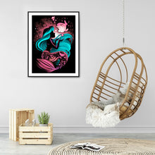 Load image into Gallery viewer, Diamond Painting - Full Round - Disney character silhouette (30*40CM)