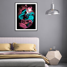 Load image into Gallery viewer, Diamond Painting - Full Round - Disney character silhouette (30*40CM)