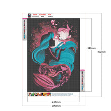 Load image into Gallery viewer, Diamond Painting - Full Round - Disney character silhouette (30*40CM)