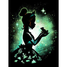Load image into Gallery viewer, Diamond Painting - Full Round - Disney character silhouette (30*40CM)