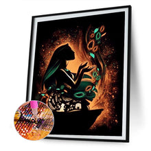 Load image into Gallery viewer, Diamond Painting - Full Round - Disney character silhouette (30*40CM)
