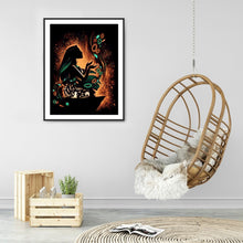 Load image into Gallery viewer, Diamond Painting - Full Round - Disney character silhouette (30*40CM)