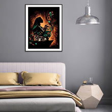 Load image into Gallery viewer, Diamond Painting - Full Round - Disney character silhouette (30*40CM)