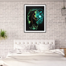 Load image into Gallery viewer, Diamond Painting - Full Round - Disney character silhouette (30*40CM)