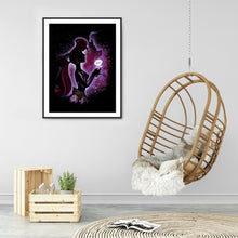 Load image into Gallery viewer, Diamond Painting - Full Round - Disney character silhouette (30*40CM)