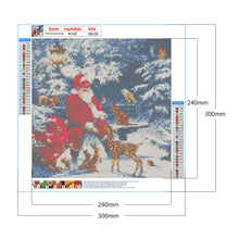 Load image into Gallery viewer, Diamond Painting - Full Square - Santa Claus (30*30CM)
