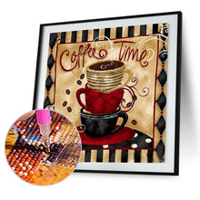 Load image into Gallery viewer, Diamond Painting - Full Square - coffee calligraphy (30*30CM)