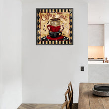 Load image into Gallery viewer, Diamond Painting - Full Square - coffee calligraphy (30*30CM)