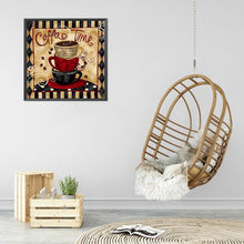 Load image into Gallery viewer, Diamond Painting - Full Square - coffee calligraphy (30*30CM)