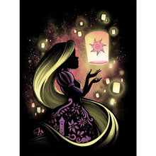 Load image into Gallery viewer, Diamond Painting - Full Round - Disney character silhouette (30*40CM)