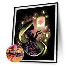 Load image into Gallery viewer, Diamond Painting - Full Round - Disney character silhouette (30*40CM)