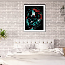 Load image into Gallery viewer, Diamond Painting - Full Round - Disney character silhouette (30*40CM)