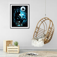 Load image into Gallery viewer, Diamond Painting - Full Round - Disney character silhouette (30*40CM)