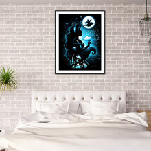 Load image into Gallery viewer, Diamond Painting - Full Round - Disney character silhouette (30*40CM)