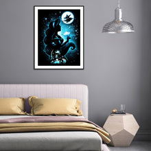 Load image into Gallery viewer, Diamond Painting - Full Round - Disney character silhouette (30*40CM)