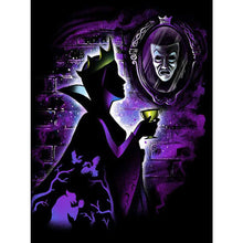 Load image into Gallery viewer, Diamond Painting - Full Round - Disney character silhouette (30*40CM)