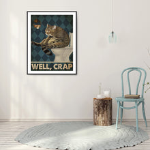 Load image into Gallery viewer, Diamond Painting - Full Round - black cat pictorial (30*40CM)