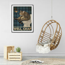 Load image into Gallery viewer, Diamond Painting - Full Round - black cat pictorial (30*40CM)