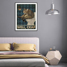 Load image into Gallery viewer, Diamond Painting - Full Round - black cat pictorial (30*40CM)