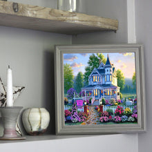 Load image into Gallery viewer, Diamond Painting - Full Square - Flower Villa (30*30CM)