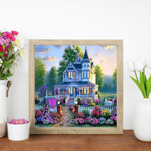 Load image into Gallery viewer, Diamond Painting - Full Square - Flower Villa (30*30CM)