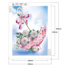 Load image into Gallery viewer, Diamond Painting - Partial Special Shaped - Umbrella (30*40CM)