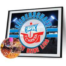 Load image into Gallery viewer, Diamond Painting - Full Round - team logo (40*30CM)