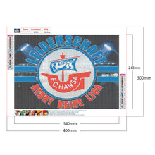 Load image into Gallery viewer, Diamond Painting - Full Round - team logo (40*30CM)
