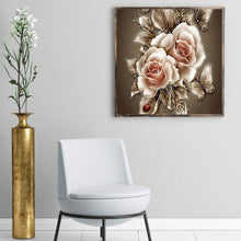 Load image into Gallery viewer, Diamond Painting - Full Round - vintage rose (40*40CM)