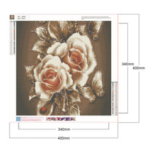 Load image into Gallery viewer, Diamond Painting - Full Round - vintage rose (40*40CM)