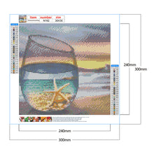Load image into Gallery viewer, Diamond Painting - Full Square - starfish cup (30*30CM)