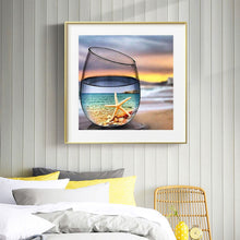 Load image into Gallery viewer, Diamond Painting - Full Square - starfish cup (30*30CM)