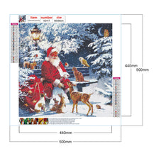 Load image into Gallery viewer, Diamond Painting - Full Round - Santa Claus (50*50CM)