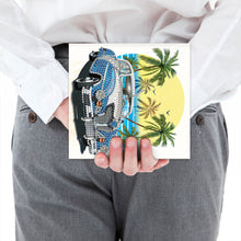 Load image into Gallery viewer, 8pcs DIY Diamond Painting Greeting Cards with Envelopes Mosaic Postcards